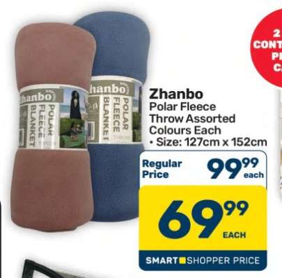 Zhanbo Polar Fleece Throw