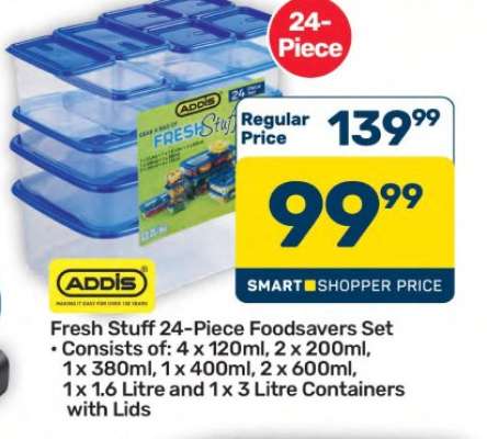 Fresh Stuff 24-Piece Foodsavers Set