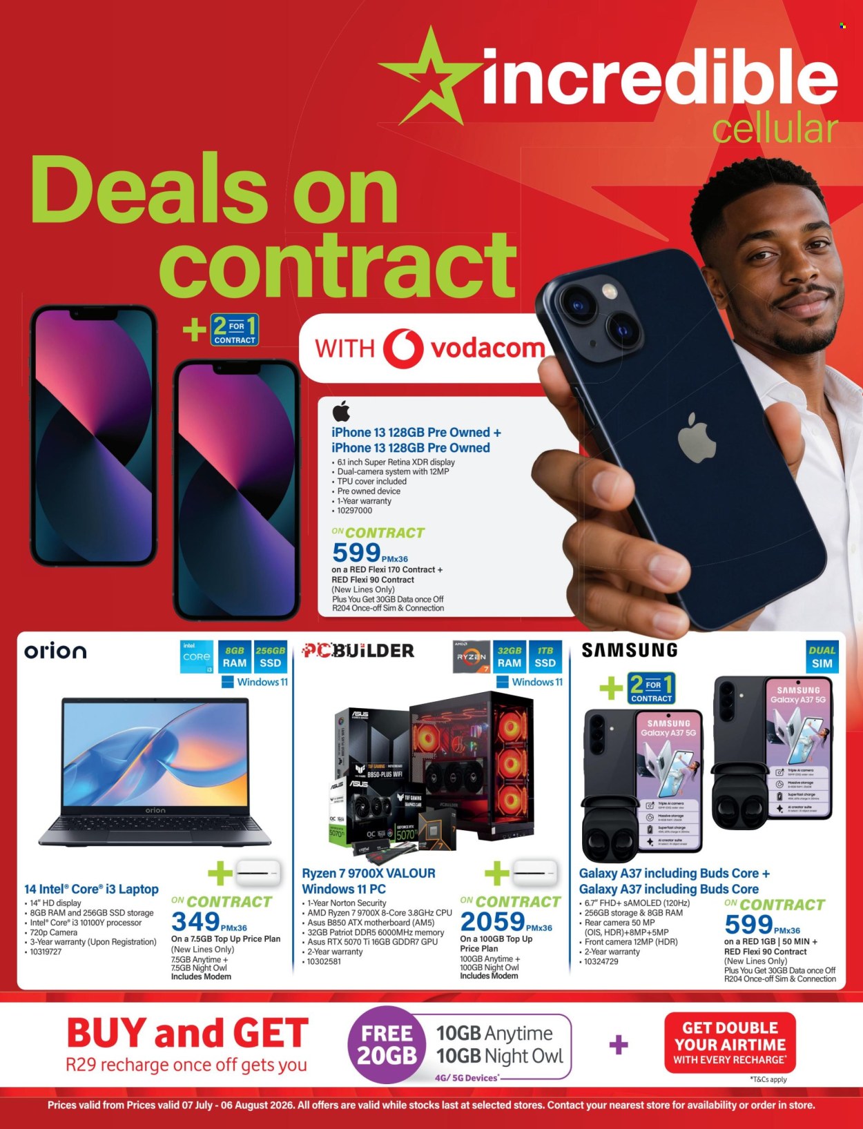 Incredible Connection specials - 07.07.2026 - 08.06.2026. Page 1