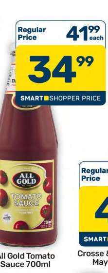 All Gold Tomato Sauce-700ml