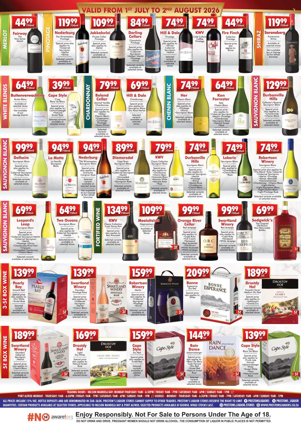 Prestons Liquor Stores specials - 07.01.2026 - 08.02.2026. Page 2