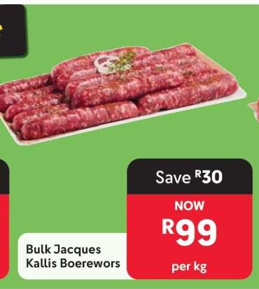 Bulk Jacques Kallis Boerewors