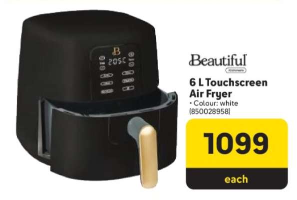6 L Touchscreen Air Fryer