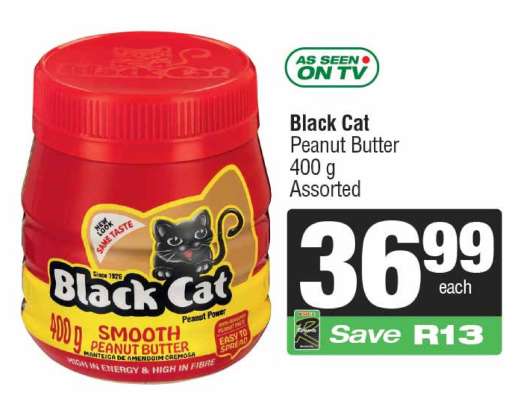 BLACK CAT PEANUT BUTTER