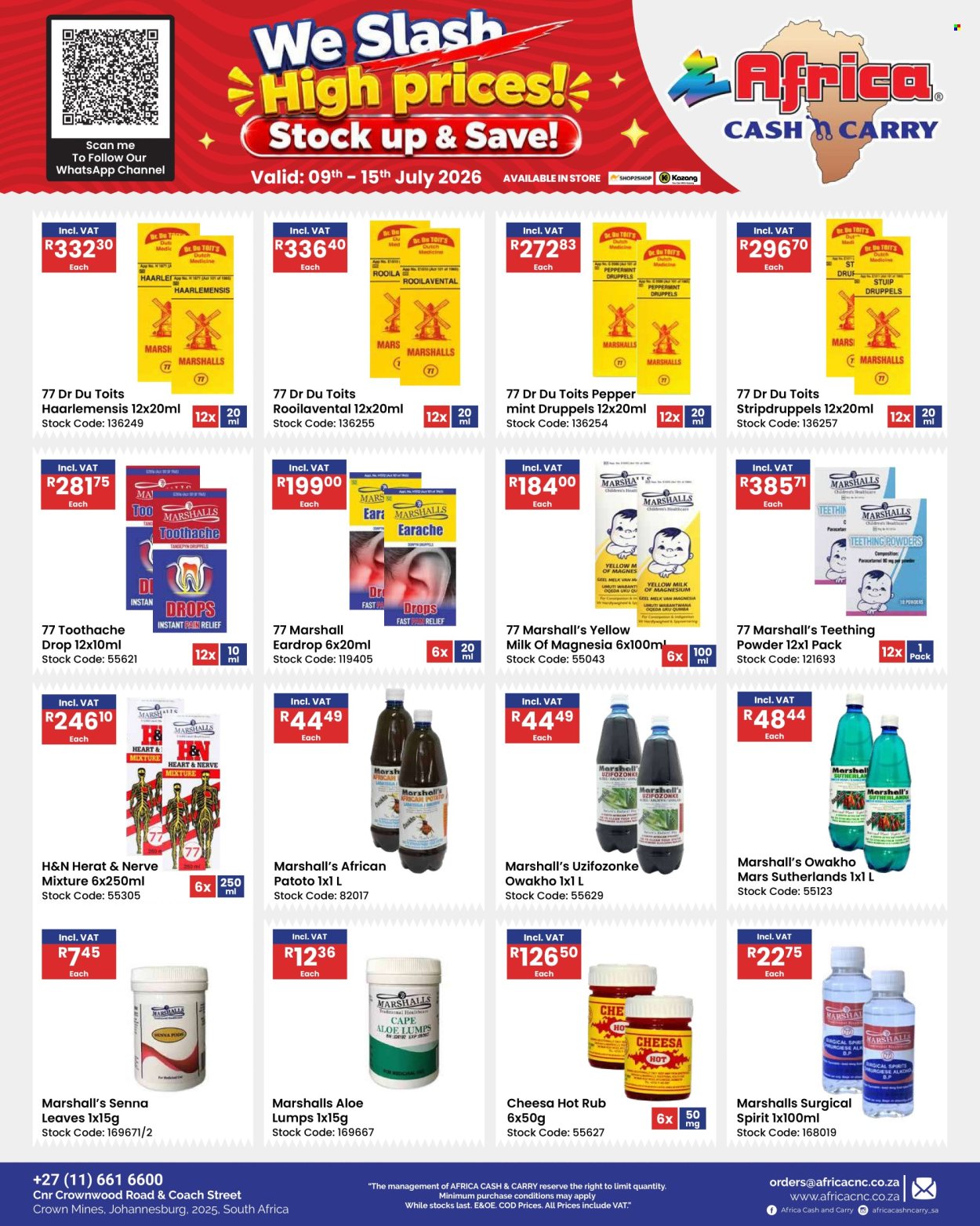 Africa Cash & Carry specials - 07.09.2026 - 07.15.2026. Page 70