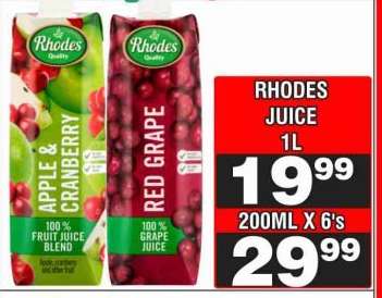 RHODES JUICE 1L