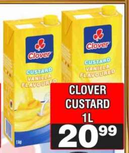 CLOVER CUSTARD 1L