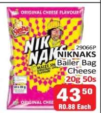 NIKNAKS Bailer Bag Cheese