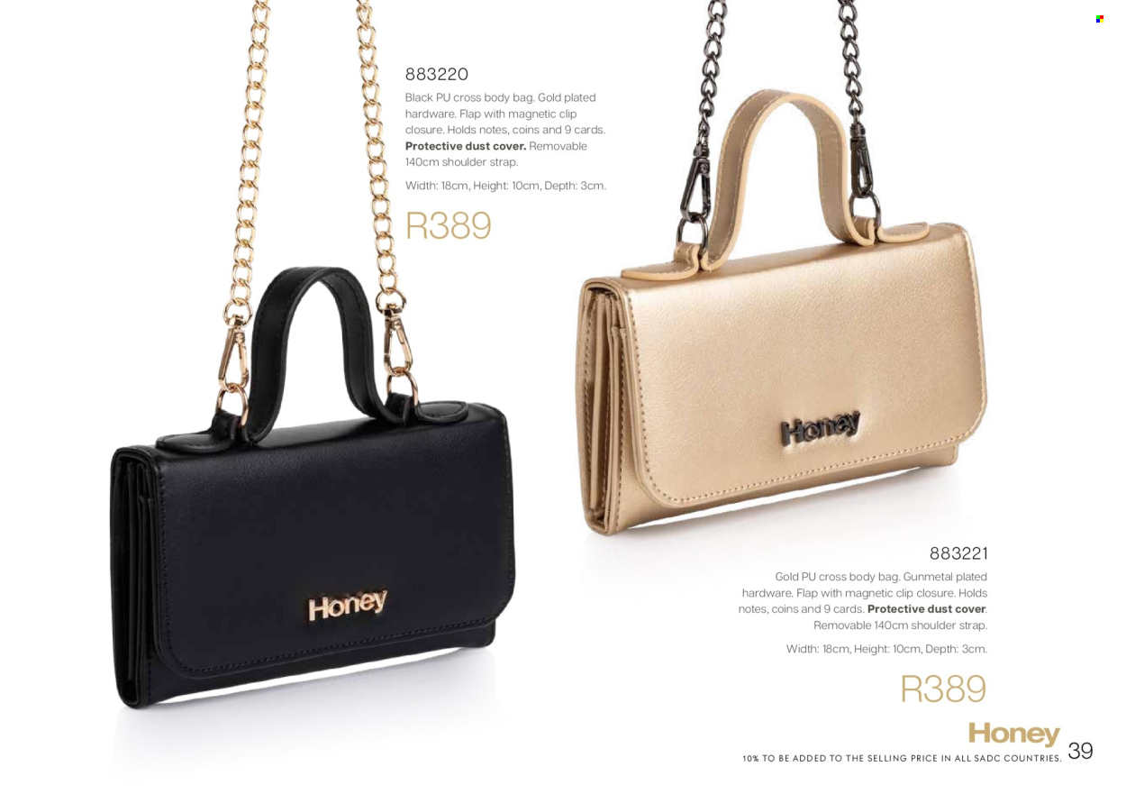 Honey specials. Page 41