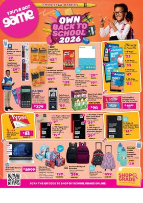 Game - Own Back To School 2026