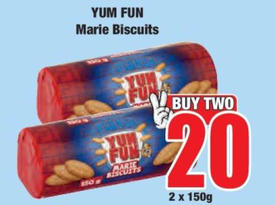 YUM FUN Marie Biscuits