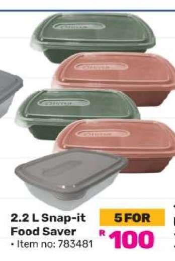 2.2 L Snap-it Food Saver