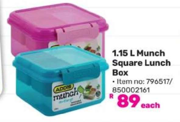 1.15 L Munch Square Lunch Box