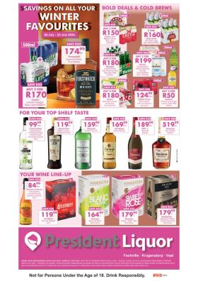 President Hyper - Liquor Specials