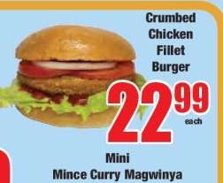 Crumbed Chicken Fillet Burger
