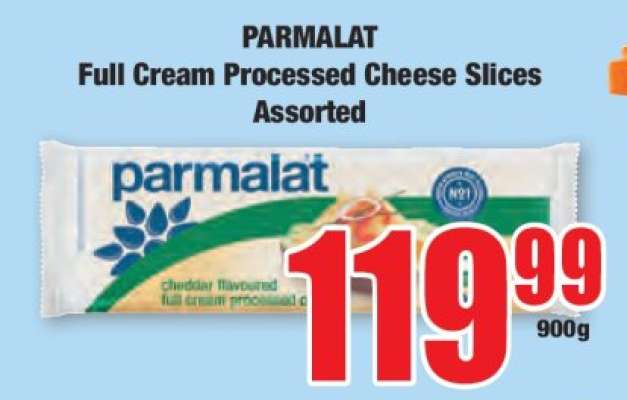 PARMALAT Full Cream Processed Cheese Slices Assorted