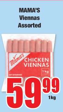 MAMA'S Viennas Assorted