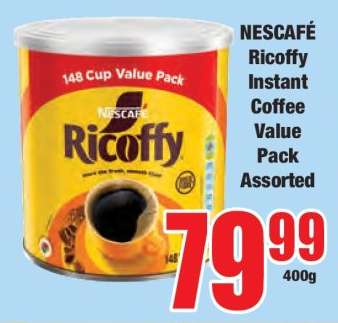 NESCAFÉ Ricoffy Instant Coffee Value Pack Assorted