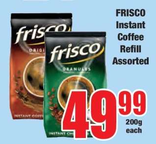 FRISCO Instant Coffee Refill Assorted