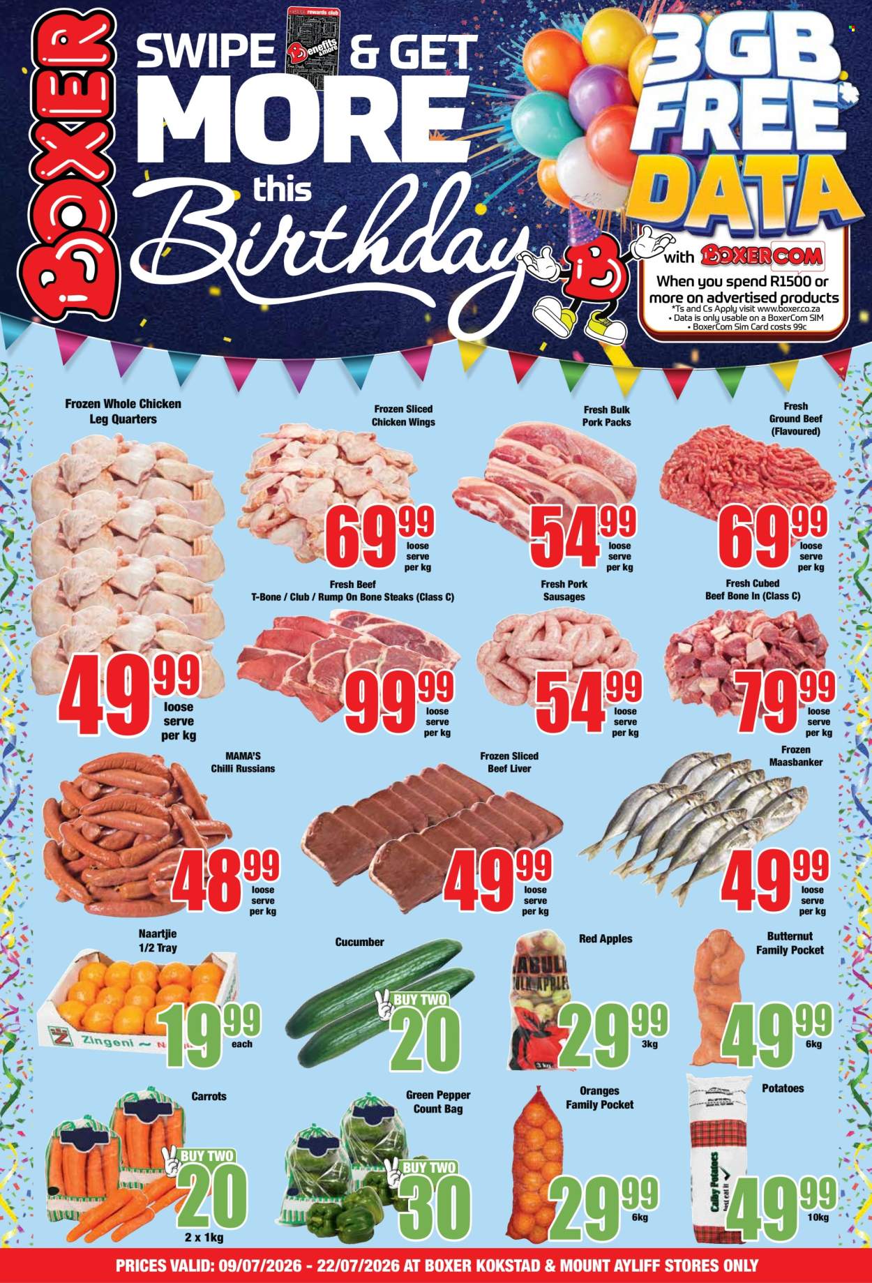 Boxer specials - 07.09.2026 - 07.22.2026. Page 1
