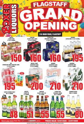 Boxer - Flagstaff Liquor Grand Opening