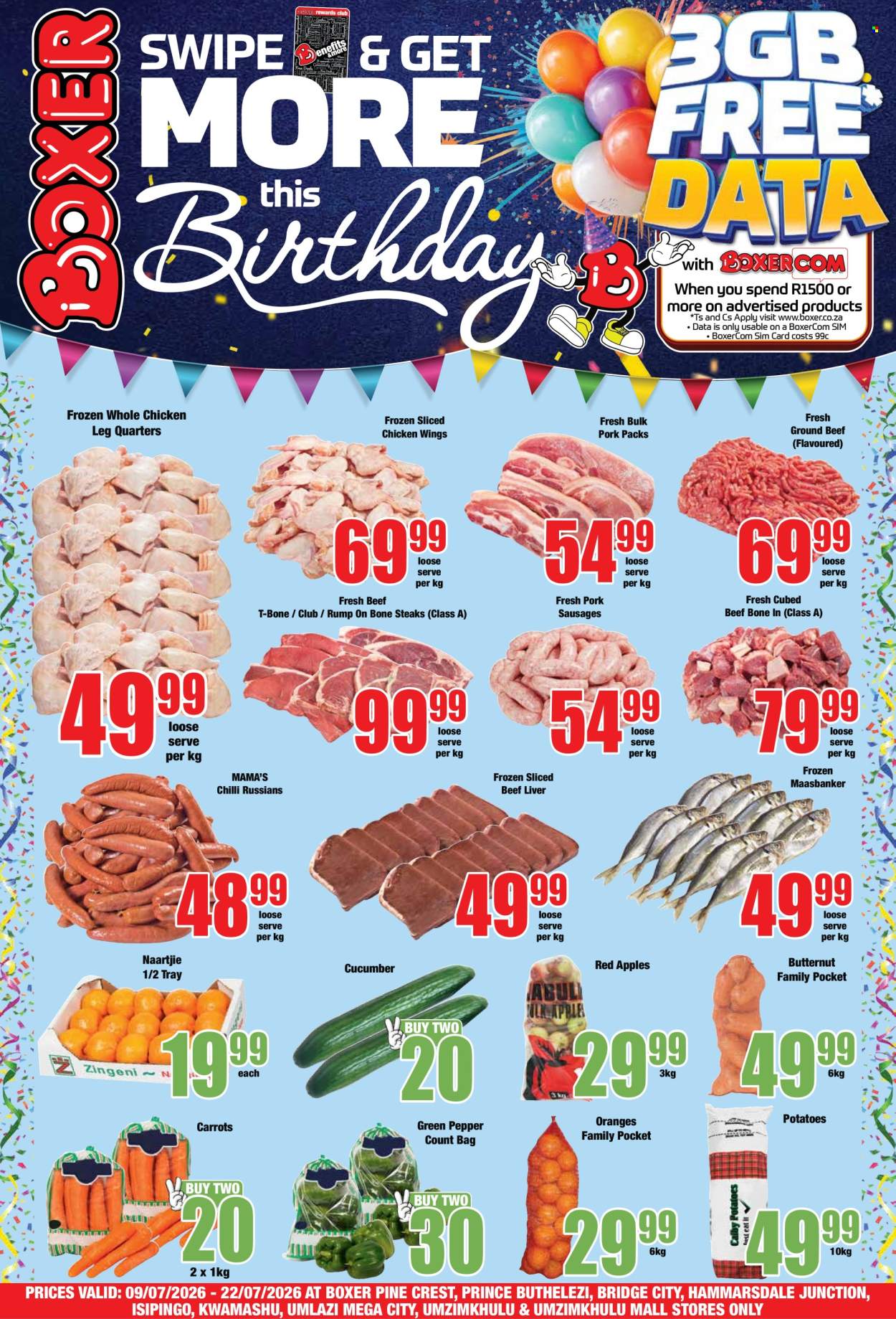 Boxer specials - 07.09.2026 - 07.22.2026. Page 1
