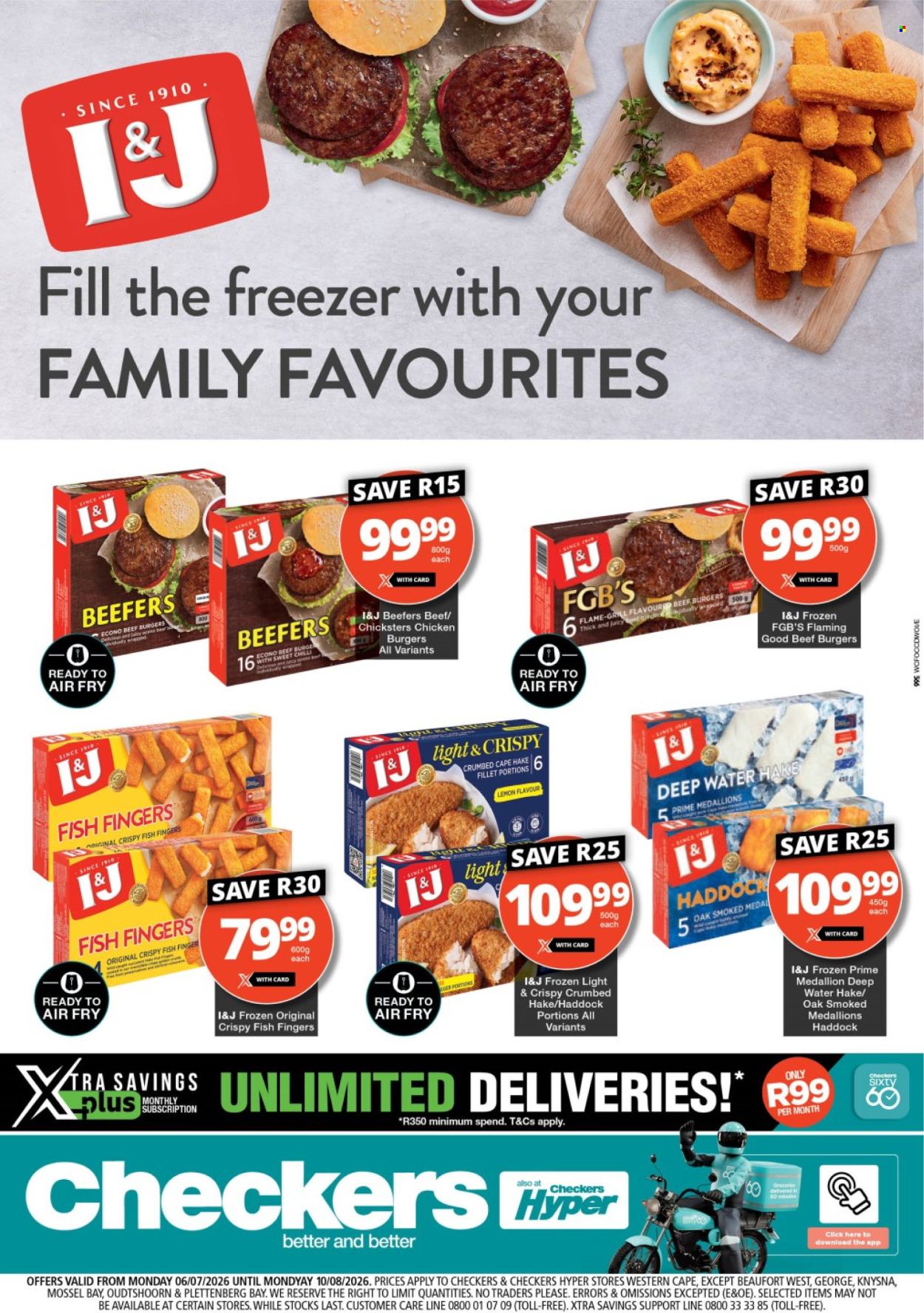 Checkers specials - 07.06.2026 - 08.10.2026. Page 1