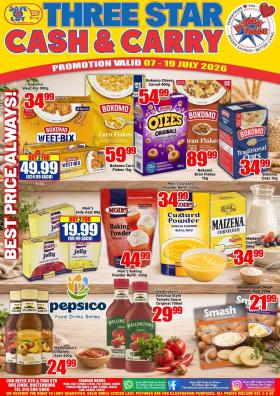 Three Star Cash and Carry