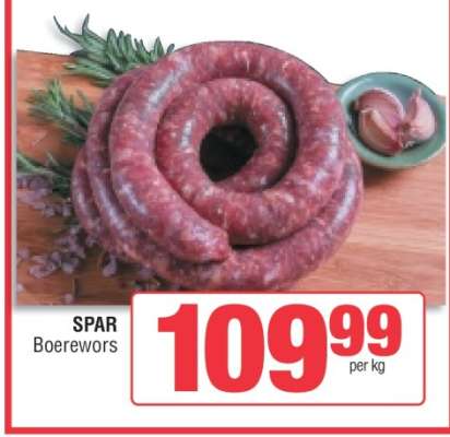 SPAR Boerewors