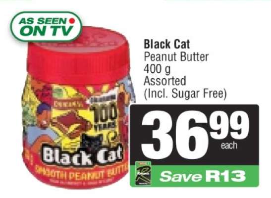BLACK CAT PEANUT BUTTER