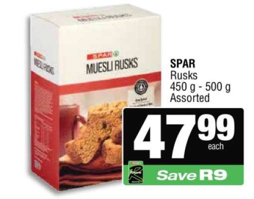 SPAR Rusks