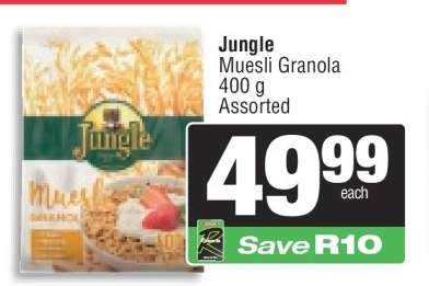 Jungle Muesli Granola