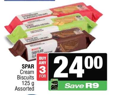 SPAR Cream Biscuits
