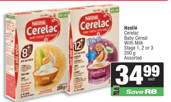 Nestlé Cerelac Baby Cereal with Milk