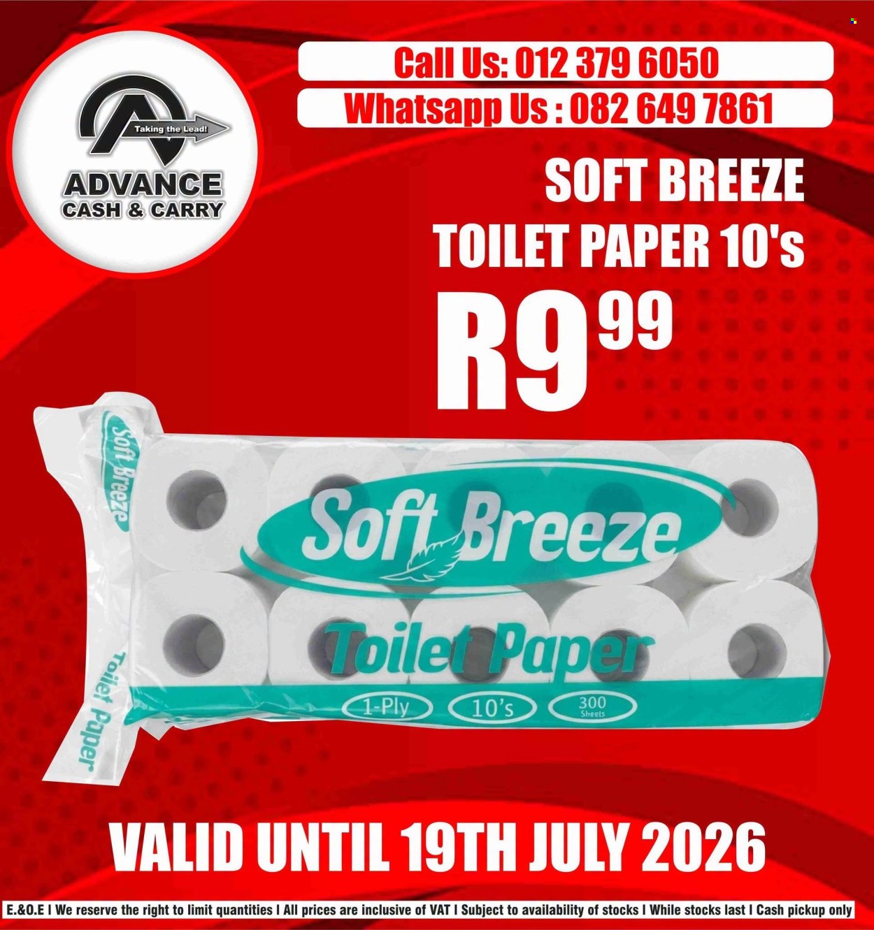 Advance Cash & Carry specials - 07.10.2026 - 07.19.2026. Page 1