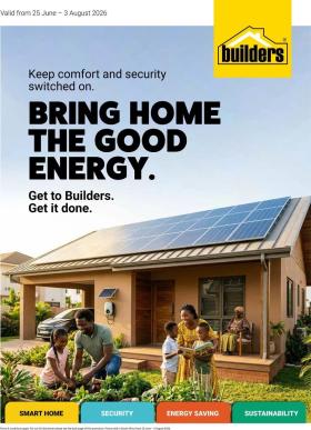 Builders - Bring Home The Good Energy