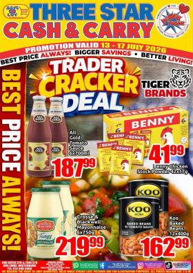 Three Star Cash and Carry