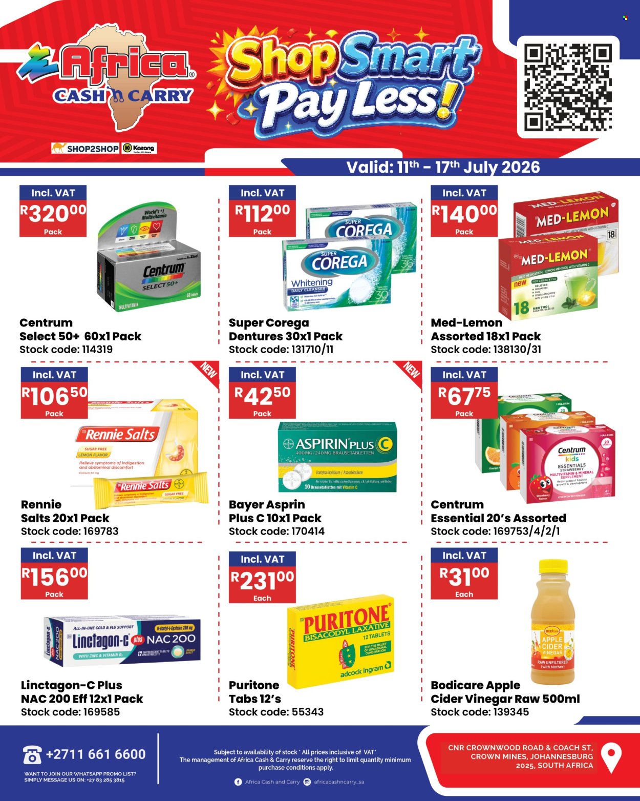 Africa Cash & Carry specials - 07.11.2026 - 07.17.2026. Page 1