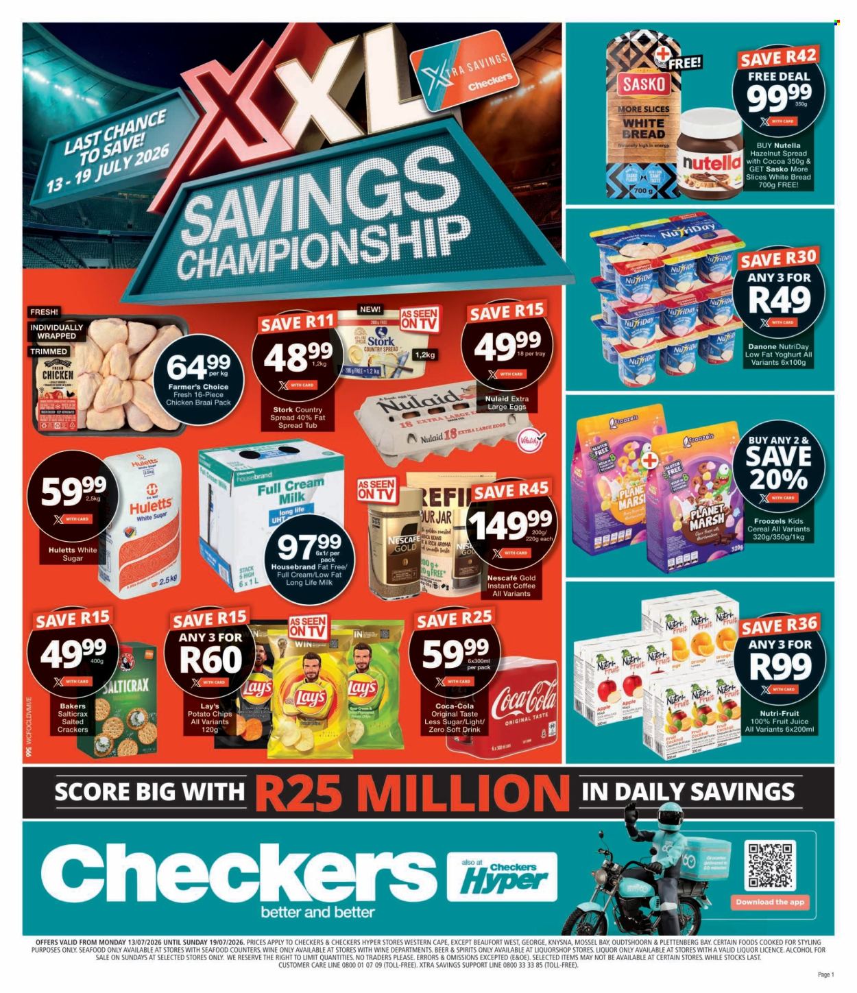 Checkers specials - 07.13.2026 - 07.19.2026. Page 1
