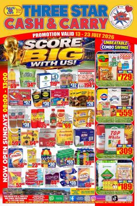 Three Star Cash and Carry