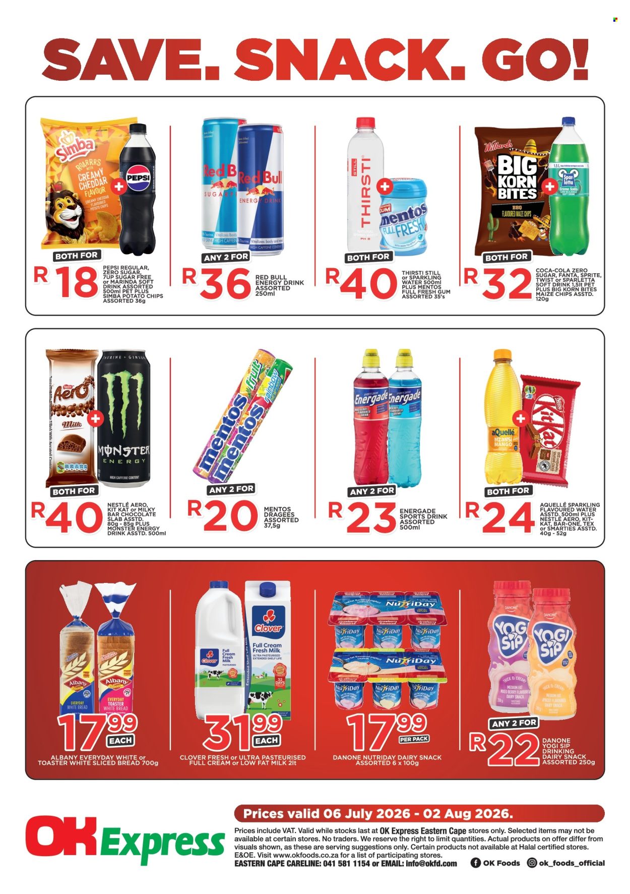OK Foods specials - 07.06.2026 - 08.02.2026. Page 1