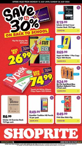 Shoprite - Back To School
