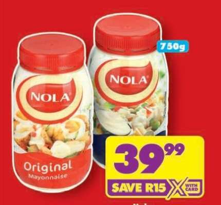 Nola Original Mayonnaise