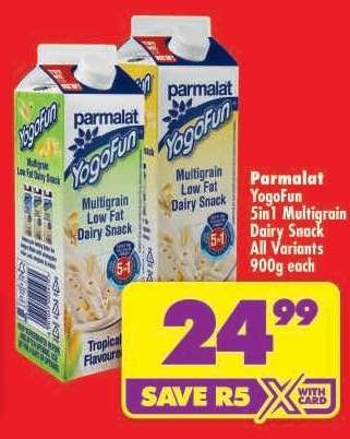 PARMALAT YOGOFUN 5in1 MULTIGRAIN DAIRY SNACK