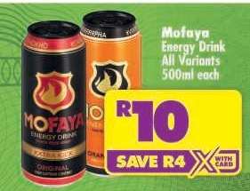 MOFAYA ENERGY DRINK