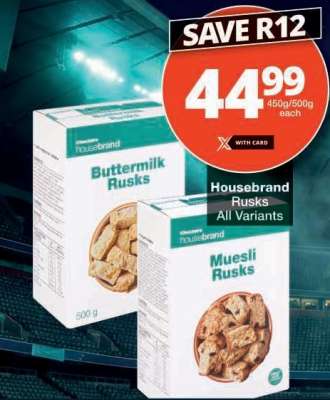 Housebrand Rusks