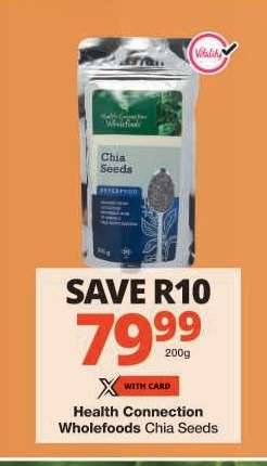 Health Connection Wholefoods Chia Seeds