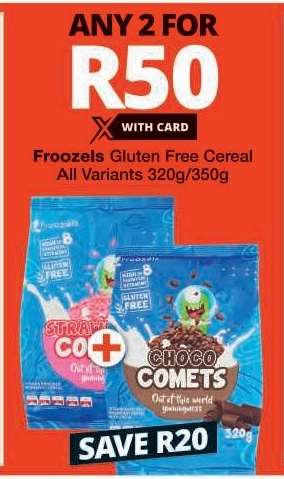 Froozels Gluten Free Cereal