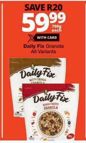 Daily Fix Granola