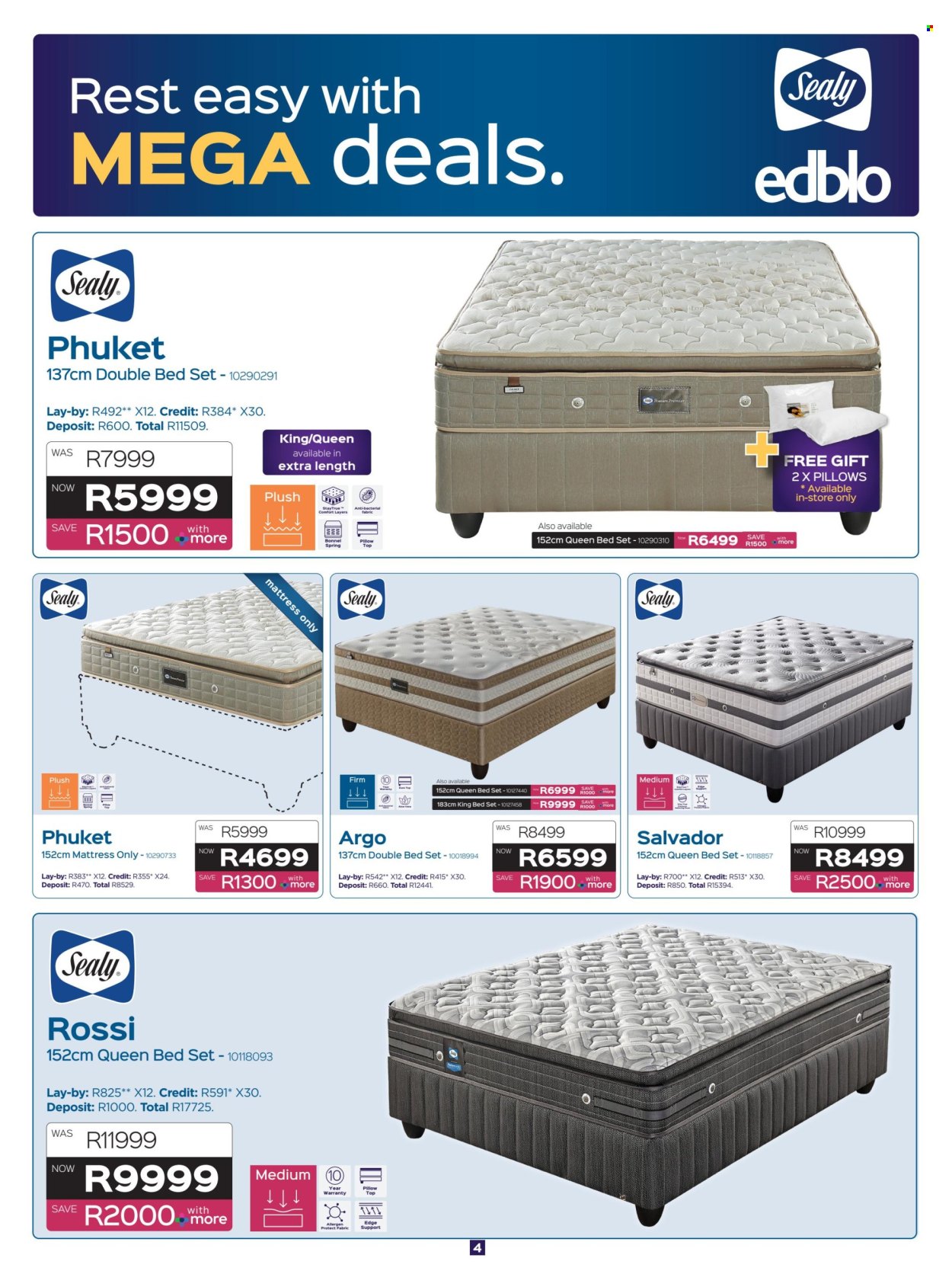 Sleepmasters specials - 07.16.2026 - 08.19.2026. Page 4